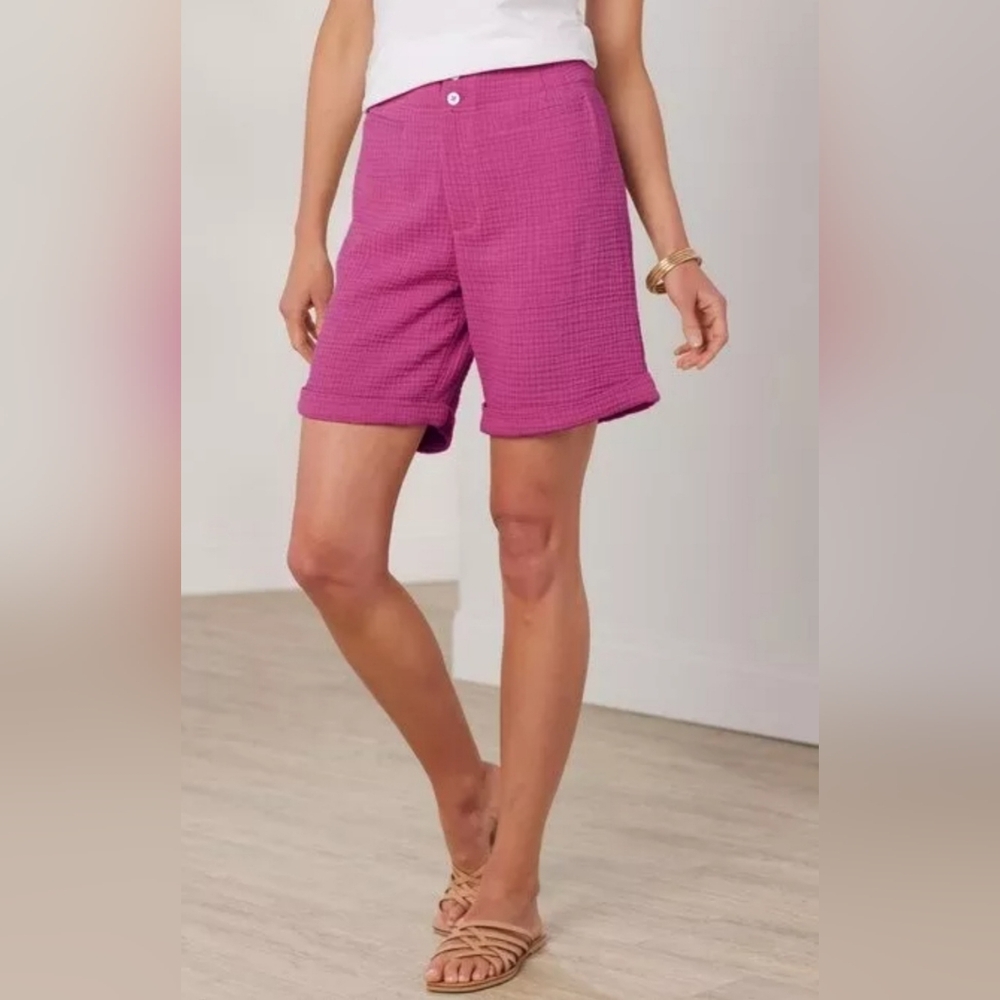 Soft Surroundings Women's Del Ray Shorts, Size SMALL, NWOT